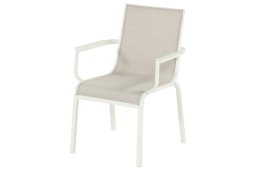 Gina Alu Sling stackable arm chair II - Hartman