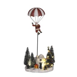 Parachute Santa battery operated - l13xw12,5xh29cm - Luville