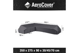 AeroCover | Loungesethoes 350 x 275 x 90 x 30-45-70(h) | L-Platform Links