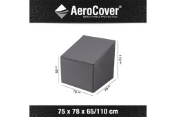 AeroCover | Loungestoelhoes XL 75 x 78 x 65-110(h) cm