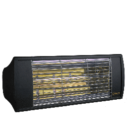 Goldsun Supra 1500W Heater - Low Glare - Zwart