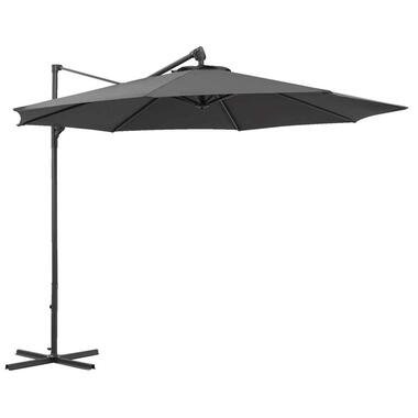 Le Sud freepole parasol Limoges - antraciet - Ø300 cm - Leen Bakker