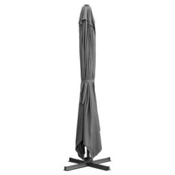 Le Sud freepole parasol Monaco - antraciet - 300x400 cm - Leen Bakker