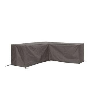 Outdoor Covers premium loungesethoes L-vorm 210Lx260R - grijs - Leen Bakker