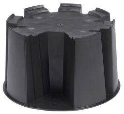 Standaard voor regenton kunststof zwart H31,5x dia. 53cm - Nature
